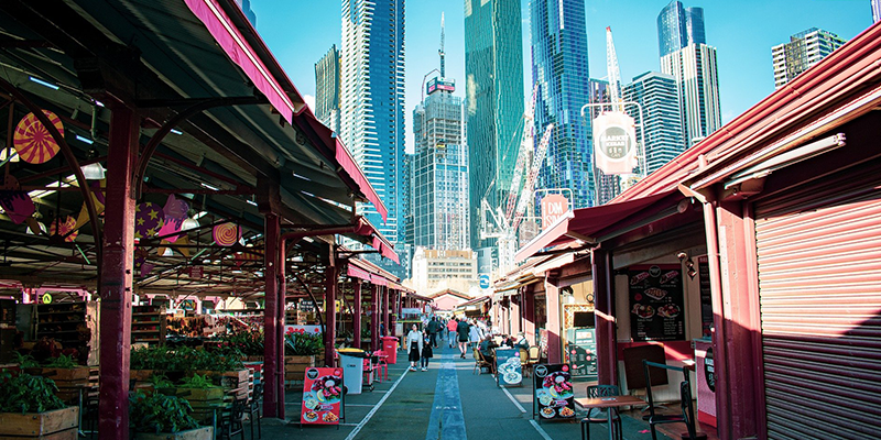  Queen Victoria Markets are a favourite shopping destination in Melbourne