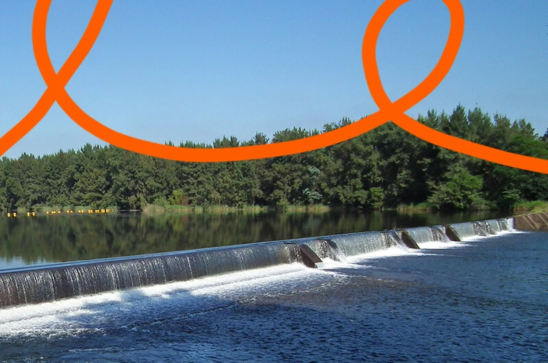 Photo of the Napean River in the Western Sydney city of Penrith